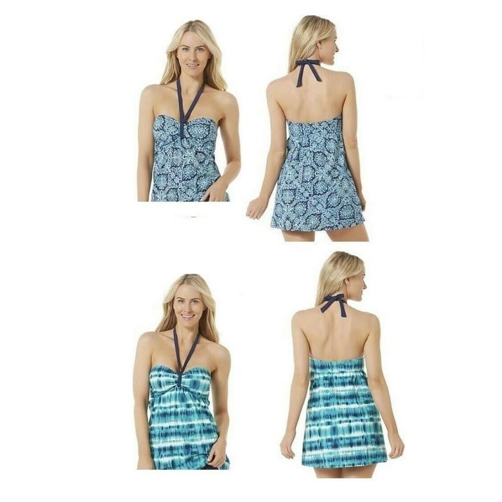 Women's Swimdress Tropical Escape One Piece size 10 NEW